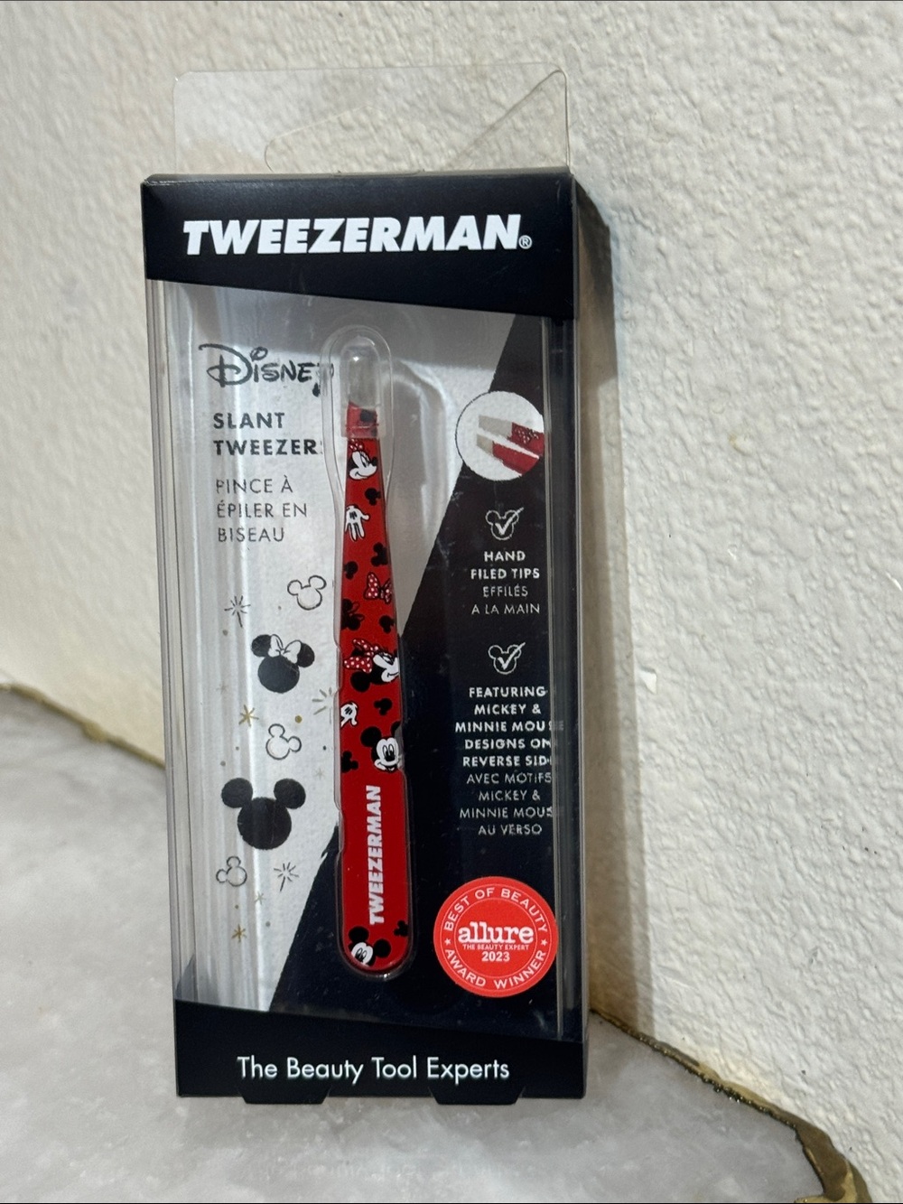 Tweezerman Disney Mickey Mouse  Minnie Mouse Slant Tweezer